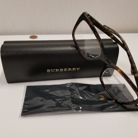 Burberry Eyeglasses B2198 3002 53-17 Tortoise Brn - Picture 1 of 4